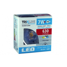 TR 414 7W 500lm 4200K fényes króm kerek spot lámpa 90x45mm